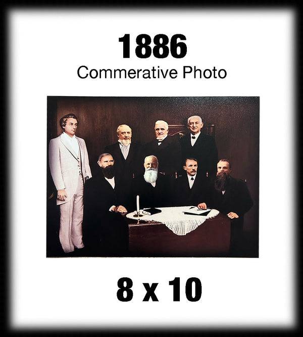 1886 Commemorative Photo 8x10