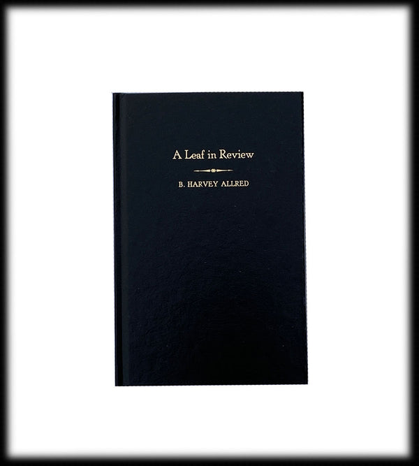 A Leaf in Review (hard cover)