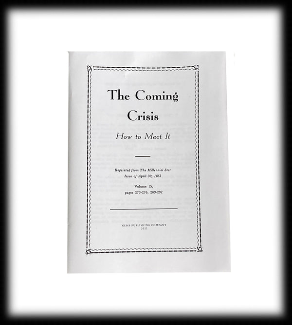 Coming Crisis (pamphlet)