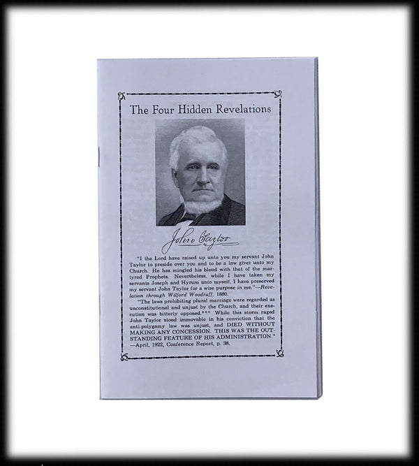 Four Hidden Revelations (pamphlet)